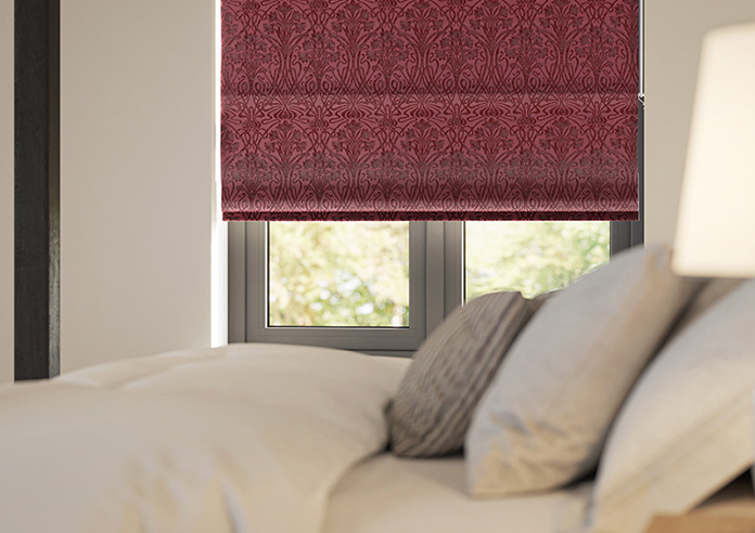 Tiverton, Carmine - Twist&Fit Roman Blind - Image 5